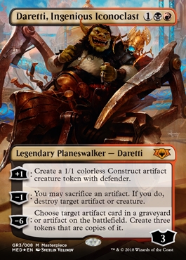 Daretti, Ingenious Iconoclast Mythic Edition